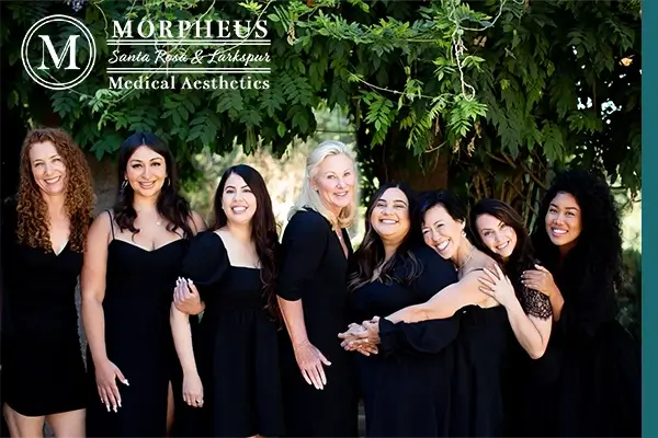 Group photo of the weight loss team in the Santa Rosa ofice